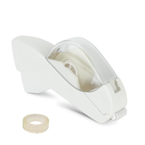 Automatischer Klebebandspender Mit 2Rolls Von 12 Mm Bändern Packbandschneider Handheld Cutter Zum Abdichtungsboxverpackung Office Spender von Zqxnt
