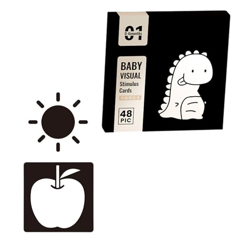 Baby Sensorikkarten Schwarze Und Weiße Karten Baby Karteikarten Sensorische Spielzeug Visuelle Fähigkeiten Und Stimulation Hoher Kontrast Flashkarten Schwarz Weißes Kind Geschenk Baby Sensorikkarten Schwarze Und Weiße Karten Baby Karteikarten Sensorische Spielzeug Visuelle Fähigkeiten Und Stimulation Hoher Kontrast Flashkarten Schwarz Weißes Kind Geschenk von Zqxnt