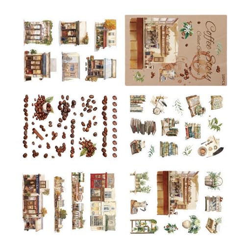 Cartoon Aufkleber Buch Kleber Aufkleber Dekoratives Buch Für Kunsthandwerksgrußkarte Scrapbooking Dekoration Retro Schöne Dekoration Scrapbooking Cartoon Aufkleber Buch Kleber Aufkleber Dekoratives Buch Für Kunsthandwerksgrußkarte Scrapbooking Dekoration Retro Schöne Dekoration Scrapbooking von Zqxnt