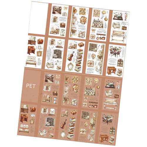 Dekorative Szenenaufkleber Haustier Aufkleber Ästhetisches Sammelalbum Papier Für Notebook Journal Planer Wasserflasche Laptop Scrapbook Dekorative Szenenaufkleber Haustier Aufkleber Ästhetisches Sammelalbum Papier Für Notebook Journal Planer Wasserflasche Laptop Scrapbook von Zqxnt