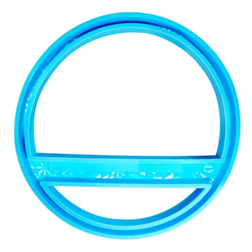 Empfindliche Runde Silikontürschild Schimmelpochung Epoxidharz Türkartenhalter Die Schimmel Für Innovative Und Büro Dekore Home Decoration Craft Machen von Zqxnt