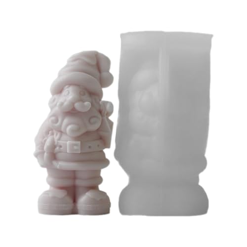 Flexible Silikonform Weihnachts Weihnachtsmann Kerzenform Duft Aromatherapys Herstellung Schimmel Handgefertigtes Ornament Schimmel Kreative Weihnachtsdekoration von Zqxnt