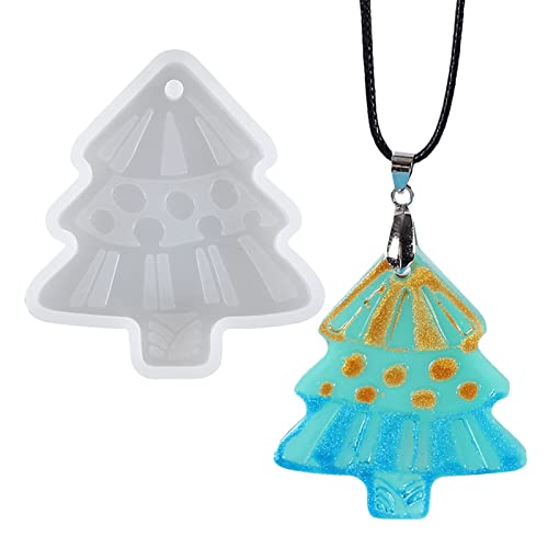 Glänzende Glänzende Weihnachtsserie Ornamente Silikon Epoxidharz Schimmel Schlüsselbund Anhänger Schmuck Für Weihnachtsgeschenkhandwerk Silikon Anhänger Schimmelpilze Für Harzguss von Zqxnt