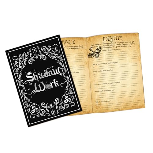 Goth Notizbuch Mit 42 Sheet Occult Journal 125x175mm Mystical Goth Notebook Für Tägliche Journaling Notiz Nehmen Sie Gotische Tarotaufzeichnung von Zqxnt