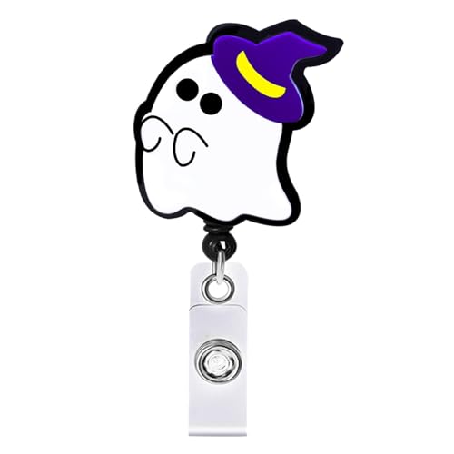 Halloween Abzeichenhalter Retractable Badges Rolle Für Krankenschwester Doctor Student Badges Mit Clip Halloween Bürovorräten von Zqxnt