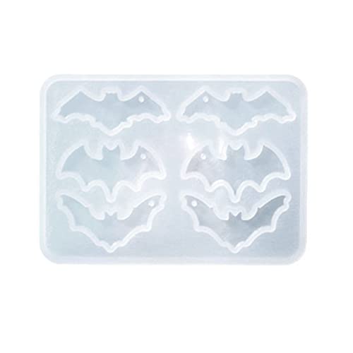 Halloween Bat Ohrring Silikonform Geeignet Für Epoxidharz Bastel Rucksack Anhänger Schmuck Schmuck Halloween Bat Ohrring Silikonform Geeignet Für Epoxidharz Bastel Rucksack Anhänger Schmuck Schmuck von Zqxnt