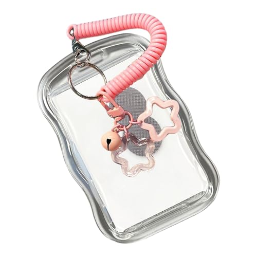 Kartenhalter Mit Spring String Water Resistant Card Covers Kartenhülsen Für Kreditkarten Visitenkarten Buskarte Office Card Card Speicher von Zqxnt
