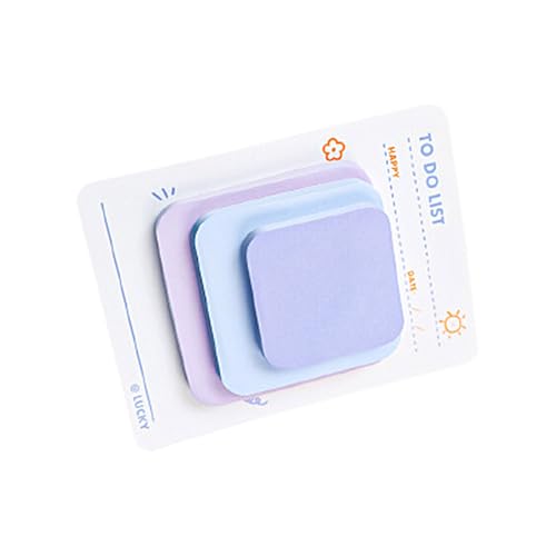 Kleber Klebriger Note Schöne Sticky Notes Ästhetische Memos Pad Buntes Notizblock Schulbürozubehör Kleber Sticky Note Schöne Memos Pads Notizen Schulbüro Vorräte Vorräte von Zqxnt
