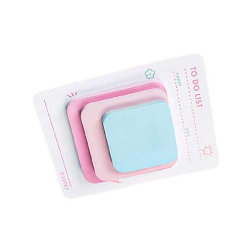 Kleber Klebriger Note Schöne Sticky Notes Ästhetische Memos Pad Buntes Notizblock Schulbürozubehör Kleber Sticky Note Schöne Memos Pads Notizen Schulbüro Vorräte Vorräte von Zqxnt