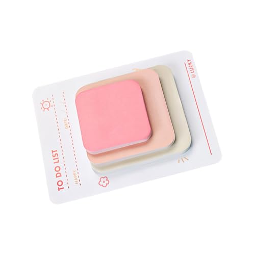 Kleber Klebriger Note Schöne Sticky Notes Ästhetische Memos Pad Buntes Notizblock Schulbürozubehör Kleber Sticky Note Schöne Memos Pads Notizen Schulbüro Vorräte Vorräte von Zqxnt