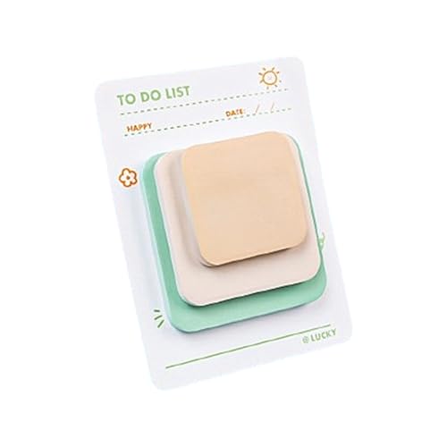 Kleber Klebriger Note Schöne Sticky Notes Ästhetische Memos Pad Buntes Notizblock Schulbürozubehör Kleber Sticky Note Schöne Memos Pads Notizen Schulbüro Vorräte Vorräte von Zqxnt