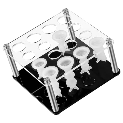 Mehrzweck Schachstücke Speicherhalter Acryl Display Stand Für Silikon Schachform Praktische Spiel Kits Zubehör Schach Set von Zqxnt