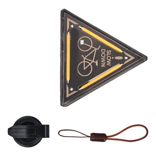 Multifunktionales Dreieck Licht Warnleuchte Kleine Anhängerlampe Tragbare Camping Nacht Warnung Magnetischer Camping Taktikdreieck Zum Wandern von Zqxnt