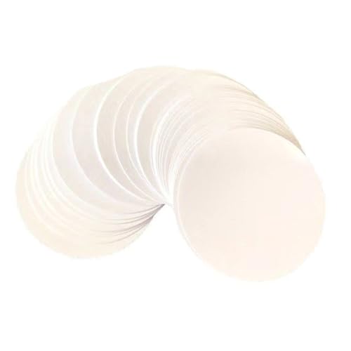 Packung Mit 100 Runden Papierknopf Maker Kreisform Papierknopfversorgung Für Abzeichen Button Pin Keychain Bastelabzeichen Papierblätter von Zqxnt