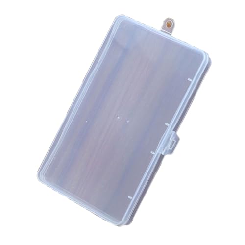 Plastikspeicherbox Aufkleberhalter Aufbewahrung Organisatoren Sortierkasten Display Box Löschen Speicher Container Sortiment Box Multifunktionaler Speicherorganisatoren Sortierkasten Aufkleber von Zqxnt