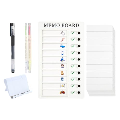 Portable CHORE Diagramm Für Kinder Portable CHORE Chart Checklist Board Daily Schedule Board Memoboard Für Routineplanung Visuelle Task Checkliste Portable CHORE Diagramm Für Kinder Portable CHORE Chart Checklist Board Daily Schedule Board Memoboard Für Routineplanung Visuelle Task Checkliste von Zqxnt