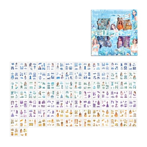 Saisonaler Ästhetischer Aufkleber Pet Sticker Scrapbooking Für Journal Phone Gitarre Laptop Wraping Kid Reward Scrapbook Saisonaler Ästhetischer Aufkleber Pet Sticker Scrapbooking Für Journal Phone Gitarre Laptop Wraping Kid Reward Scrapbook von Zqxnt