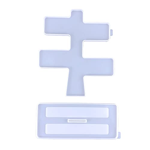 Schmuck Harzform Wachhalter Display Ständer Silikonform Mit Grund von Zqxnt