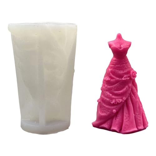 Silikonformen Hochzeitskleider Kerze Epoxidharz Gussgussformen Schimmelpilze Für Home Dekoration Prinzessin Kerzenhochzeit Silikon Schimmelpilze Gussgüsse Silikonformen Hochzeitskleider Kerze Epoxidharz Gussgussformen Schimmelpilze Für Home Dekoration Prinzessin Kerzenhochzeit Silikon Schimmelpilze Gussgüsse von Zqxnt