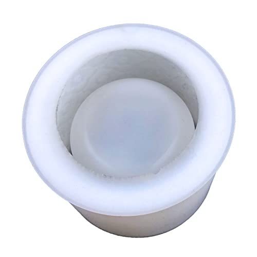 Silikonharz Rund Blumenkapsel Formblume Epoxidharz Gussform Schimmel Sukkulente Vase Zementform Pflanzenhalter Formform Formform Form von Zqxnt