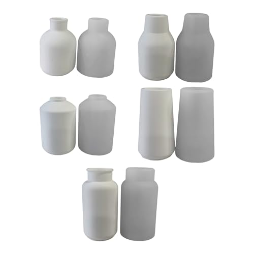 Silikonvase Formen Set Accessoire Für Harzputzhandwerk Blumentöpfe Für Heimdekoration Party Ornament Formen Machen von Zqxnt