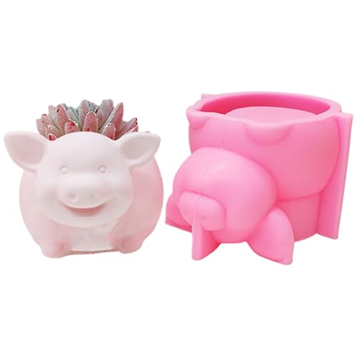 Tierharz Kerzenbecher Formen Succulents Pflanzer Silikonformen Für Epoxidharz Home Dekoration Zementtonform Tierharz Kerzenbecher Formen Succulents Pflanzer Silikonformen Für Epoxidharz Home Dekoration Zementtonform von Zqxnt