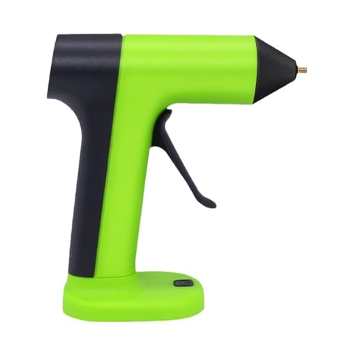 Tragbare kleine Heißkleber mit wiederaufladbarem 2000-mAh-Akku, 5 Minuten, automatische Abschaltung, für Kinder, Schule, Handwerk von Zqxnt