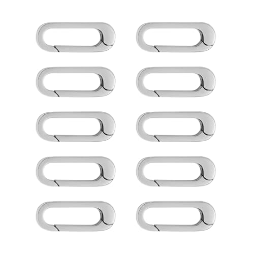 Vielseitiges Verschlusszubehör Für Halskette Und Armbandverpackung Mit Edelstahl Schmuckfäden 10 Teile Machen 10 Stücke Vielseitiges Verschlusszubehör Für Halskette Und Armbandverpackung Mit Edelstahl Schmuckfäden 10 Teile Machen 10 Stücke von Zqxnt