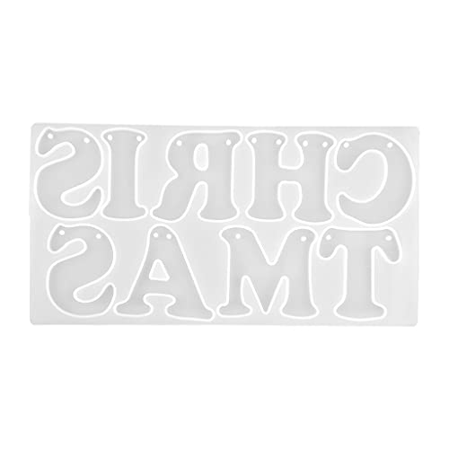Weihnachtspull Flag Buchstaben Epoxidharz Schimmelparty Liefert Dekorationen Für Silikonform Basteln Schmuck Gusswerkzeuge MOLD TEST AIR AIR von Zqxnt