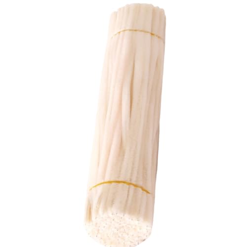 Zqxnt 100 Pcs Gefärbte Rohrreiniger 30 Cmx6mm Rohrreiniger Farbenfrohe Weiche Plüschstängel Für Kinderhandwerksprojekt Und Home Decoration Kinder Plüschstiele Für Handwerk von Zqxnt