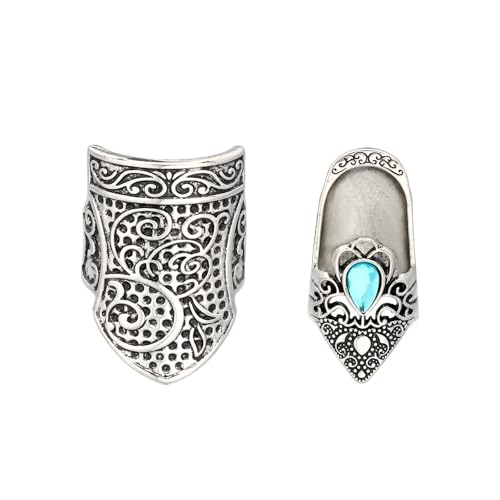 Zqxnt 2pcs Vintage Metall Dimble Finger Protector Finger Guard Für Hand Quilting Stickerei Anpassungsnadelarbeit Nähen Elegante Fingerhut Für Handwerk Zqxnt 2pcs Vintage Metall Dimble Finger Protector Finger Guard Für Hand Quilting Stickerei Anpassungsnadelarbeit Nähen Elegante Fingerhut Für Handwerk von Zqxnt