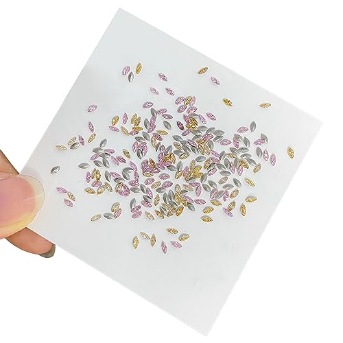 Zqxnt 50 Stück Pferdeaugen-Kunst-Strasssteine, flache Rückseite, Juwelen für Kunst-Make-up Zqxnt 50 Stück Pferdeaugen-Kunst-Strasssteine, flache Rückseite, Juwelen für Kunst-Make-up von Zqxnt