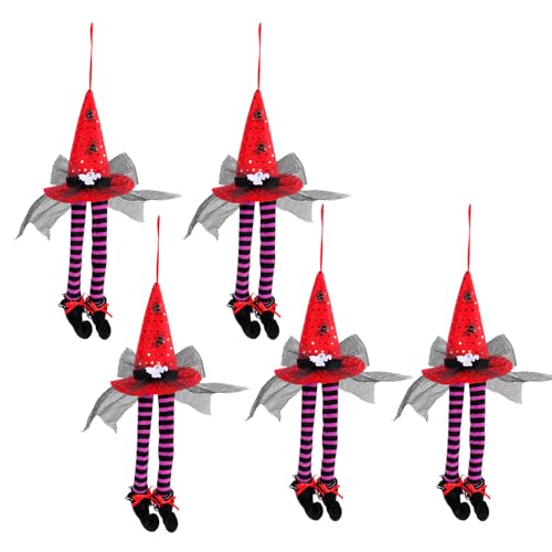 Zqxnt 5pcs Halloween Liefert Farbenfrohe Hexenhut Fensteranträge Hänge Auffällige Home Decoration Party Accessoires Hausfeier Zqxnt 5pcs Halloween Liefert Farbenfrohe Hexenhut Fensteranträge Hänge Auffällige Home Decoration Party Accessoires Hausfeier von Zqxnt