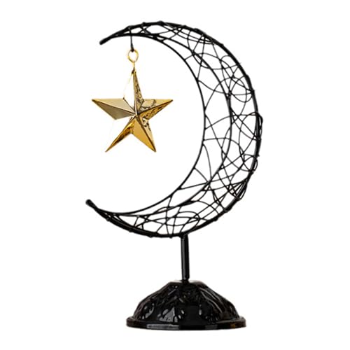 Zqxnt Eid Ramadans Handheld Moon Und Stern Metal Gehörete Oramentdekore Mit Basis Für Muslime Islamics Party Lieferungen Geschenk Ramadans Metal Moon Dekoration Zqxnt Eid Ramadans Handheld Moon Und Stern Metal Gehörete Oramentdekore Mit Basis Für Muslime Islamics Party Lieferungen Geschenk Ramadans Metal Moon Dekoration von Zqxnt