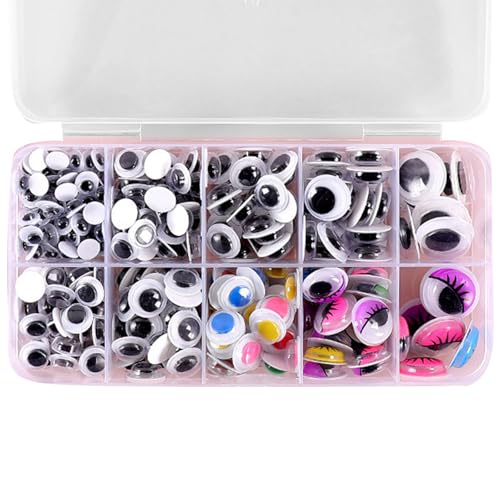Zqxnt Klebstoff Wiggle Eyes 260/350/750/1380pcs Runde Kleberhandwerksaugen Aufkleber Für Kunsthandwerk Scrapbooking Spielzeugzubehör Augen Aufkleber Für Kinder Zqxnt Klebstoff Wiggle Eyes 260/350/750/1380pcs Runde Kleberhandwerksaugen Aufkleber Für Kunsthandwerk Scrapbooking Spielzeugzubehör Augen Aufkleber Für Kinder von Zqxnt