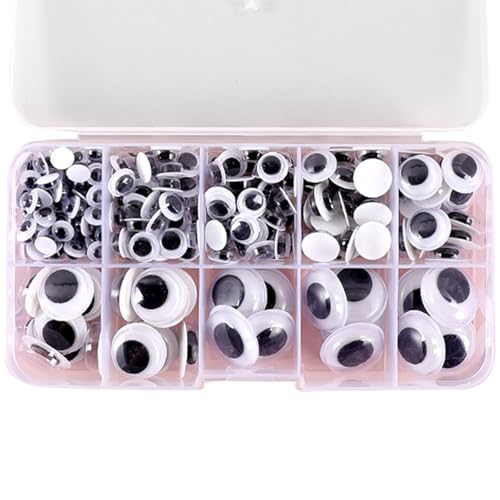 Zqxnt Klebstoff Wiggle Eyes 260/350/750/1380pcs Runde Kleberhandwerksaugen Aufkleber Für Kunsthandwerk Scrapbooking Spielzeugzubehör Augen Aufkleber Für Kinder Zqxnt Klebstoff Wiggle Eyes 260/350/750/1380pcs Runde Kleberhandwerksaugen Aufkleber Für Kunsthandwerk Scrapbooking Spielzeugzubehör Augen Aufkleber Für Kinder von Zqxnt
