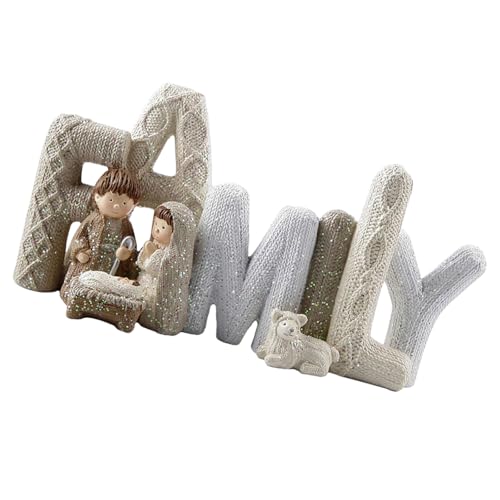 Zqxnt Künstlerische Krippe Set Harz Heilige Familie Statue Modernes Kunsthandwerk Für Stilvolle Weihnachtsdekorationen Und Religiöses Geschenk Zqxnt Künstlerische Krippe Set Harz Heilige Familie Statue Modernes Kunsthandwerk Für Stilvolle Weihnachtsdekorationen Und Religiöses Geschenk von Zqxnt