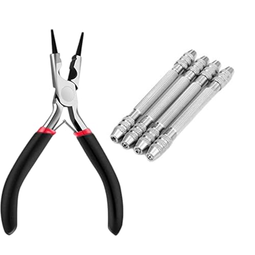 Zqxnt Robuster Kohlenstoffstahldrahtdrahtbohrer Set Für Metallschmuck Handwerk Und Künstlerprojekte Doppelend Drahtverdrehungwerkzeugset Zqxnt Robuster Kohlenstoffstahldrahtdrahtbohrer Set Für Metallschmuck Handwerk Und Künstlerprojekte Doppelend Drahtverdrehungwerkzeugset von Zqxnt