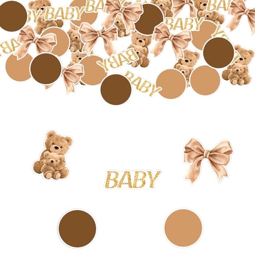 Bär-Konfetti-Streudekorationen – Bär, Babyparty, Dekoration, bunte Pappausschnitte für Tischdekoration, Kinderzimmer-Dekoration Bär-Konfetti-Streudekorationen – Bär, Babyparty, Dekoration, bunte Pappausschnitte für Tischdekoration, Kinderzimmer-Dekoration von ZsaTuiy