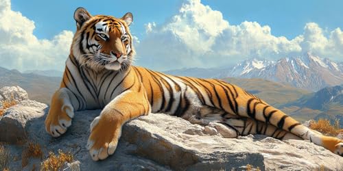 5D Diamond Painting Erwachsene, Tiger Diamant Painting Bilder Landschaft Diamond Painting Groß XXL 30x60cm, Full Drill Cross Stickerei Malerei Kits für Home Fzimmer Wand Dekoration Geschenke -2062 5D Diamond Painting Erwachsene, Tiger Diamant Painting Bilder Landschaft Diamond Painting Groß XXL 30x60cm, Full Drill Cross Stickerei Malerei Kits für Home Fzimmer Wand Dekoration Geschenke -2062 von Zsccvzlu