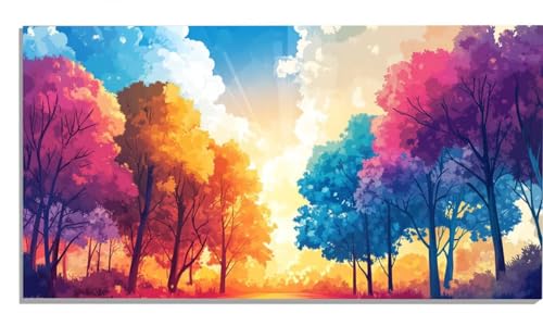 Baum Malen Nach Zahlen Erwachsene Farbe Paint by Numbers DIY Set Erwachsene Malen Nach Zahlen Ohne Rahmen 100x200cm Groß Leinwand Ölgemälde mit 3 Pinsels Und Acrylfarbe, Home Wanddeko Wohnzimmer -460 Baum Malen Nach Zahlen Erwachsene Farbe Paint by Numbers DIY Set Erwachsene Malen Nach Zahlen Ohne Rahmen 100x200cm Groß Leinwand Ölgemälde mit 3 Pinsels Und Acrylfarbe, Home Wanddeko Wohnzimmer -460 von Zsccvzlu