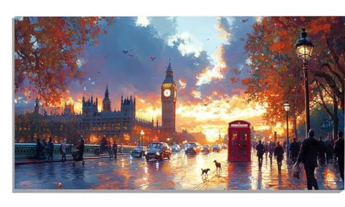 Big Ben Malen Nach Zahlen Erwachsene Stadt Paint by Numbers DIY Set Erwachsene Malen Nach Zahlen Ohne Rahmen 100x200cm Groß Leinwand Ölgemälde mit 3 Pinsels Und Acrylfarbe, Wanddeko Wohnzimmer -2440 Big Ben Malen Nach Zahlen Erwachsene Stadt Paint by Numbers DIY Set Erwachsene Malen Nach Zahlen Ohne Rahmen 100x200cm Groß Leinwand Ölgemälde mit 3 Pinsels Und Acrylfarbe, Wanddeko Wohnzimmer -2440 von Zsccvzlu
