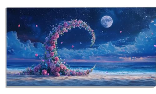 Blume Malen Nach Zahlen Erwachsene Strand Paint by Numbers DIY Set Erwachsene Malen Nach Zahlen Ohne Rahmen 70x140cm Groß Leinwand Ölgemälde mit 3 Pinsels Und Acrylfarbe, Home Wanddeko Wohnzimmer -907 Blume Malen Nach Zahlen Erwachsene Strand Paint by Numbers DIY Set Erwachsene Malen Nach Zahlen Ohne Rahmen 70x140cm Groß Leinwand Ölgemälde mit 3 Pinsels Und Acrylfarbe, Home Wanddeko Wohnzimmer -907 von Zsccvzlu