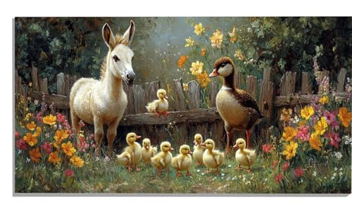 Esel Malen Nach Zahlen Erwachsene Ente Paint by Numbers DIY Set Erwachsene Malen Nach Zahlen Ohne Rahmen 100x200cm Groß Leinwand Ölgemälde mit 3 Pinsels Und Acrylfarbe, Home Wanddeko Wohnzimmer -2410 Esel Malen Nach Zahlen Erwachsene Ente Paint by Numbers DIY Set Erwachsene Malen Nach Zahlen Ohne Rahmen 100x200cm Groß Leinwand Ölgemälde mit 3 Pinsels Und Acrylfarbe, Home Wanddeko Wohnzimmer -2410 von Zsccvzlu