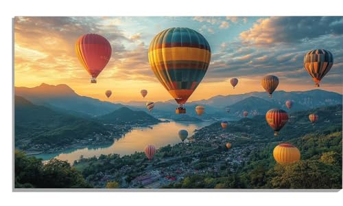 Heißluftballon Malen Nach Zahlen Erwachsene Landschaft Paint by Numbers DIY Set Erwachsene Malen Nach Zahlen 100x200cm Groß Leinwand Ölgemälde mit 3 Pinsels Und Acrylfarbe, Wanddeko Wohnzimmer -1810 Heißluftballon Malen Nach Zahlen Erwachsene Landschaft Paint by Numbers DIY Set Erwachsene Malen Nach Zahlen 100x200cm Groß Leinwand Ölgemälde mit 3 Pinsels Und Acrylfarbe, Wanddeko Wohnzimmer -1810 von Zsccvzlu