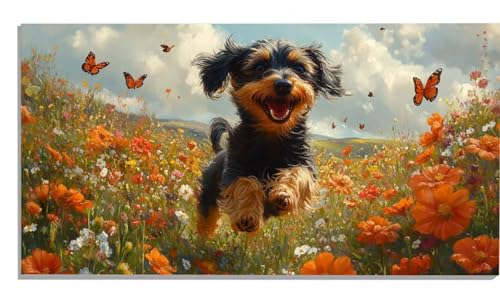 Hund Malen Nach Zahlen Erwachsene, Schmetterling Malen Nach Zahlen Kinder Anfänger, DIY Ölgemälde Leinwand 50x100cm mit 3 Pinsels und Farbe Acrylfarbe, Aesthetic Room Decor, Geschenke, Rahmenlos -2185 Hund Malen Nach Zahlen Erwachsene, Schmetterling Malen Nach Zahlen Kinder Anfänger, DIY Ölgemälde Leinwand 50x100cm mit 3 Pinsels und Farbe Acrylfarbe, Aesthetic Room Decor, Geschenke, Rahmenlos -2185 von Zsccvzlu