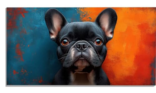 Hund Malen Nach Zahlen Erwachsene Schwarz Paint by Numbers DIY Set Erwachsene Malen Nach Zahlen Ohne Rahmen 100x200cm Groß Leinwand Ölgemälde mit 3 Pinsels Und Acrylfarbe, Wanddeko Wohnzimmer -1540 Hund Malen Nach Zahlen Erwachsene Schwarz Paint by Numbers DIY Set Erwachsene Malen Nach Zahlen Ohne Rahmen 100x200cm Groß Leinwand Ölgemälde mit 3 Pinsels Und Acrylfarbe, Wanddeko Wohnzimmer -1540 von Zsccvzlu