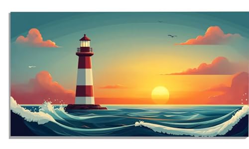 Leuchtturm Malen Nach Zahlen Erwachsene, Sonnenuntergang Malen Nach Zahlen Kinder Anfänger, DIY Ölgemälde Leinwand 100x200cm mit 3 Pinsels und Farbe Acrylfarbe, Aesthetic Room Decor, Geschenke -420 Leuchtturm Malen Nach Zahlen Erwachsene, Sonnenuntergang Malen Nach Zahlen Kinder Anfänger, DIY Ölgemälde Leinwand 100x200cm mit 3 Pinsels und Farbe Acrylfarbe, Aesthetic Room Decor, Geschenke -420 von Zsccvzlu