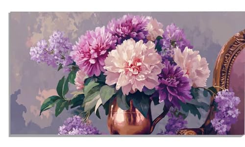Lila Malen Nach Zahlen Erwachsene Blume Paint by Numbers DIY Set Erwachsene Malen Nach Zahlen Ohne Rahmen 90x180cm Groß Leinwand Ölgemälde mit 3 Pinsels Und Acrylfarbe, Home Wanddeko Wohnzimmer -759 Lila Malen Nach Zahlen Erwachsene Blume Paint by Numbers DIY Set Erwachsene Malen Nach Zahlen Ohne Rahmen 90x180cm Groß Leinwand Ölgemälde mit 3 Pinsels Und Acrylfarbe, Home Wanddeko Wohnzimmer -759 von Zsccvzlu