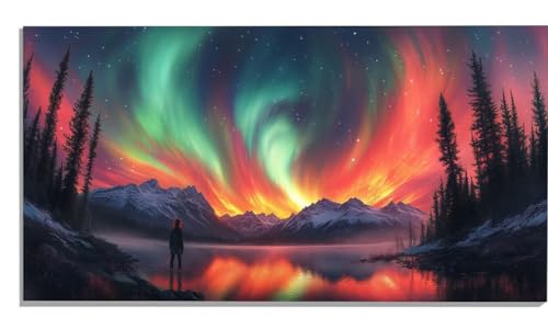 Malen Nach Zahlen Erwachsene Aurora, Fantasie Malen Nach Zahlen Erwachsene Groß XXL 30x60cm, DIY Handgemalt Ölgemälde Kit mit Pinseln und Acrylfarbe für Zimmer Deko Aesthetic, Geschenke -1902 Malen Nach Zahlen Erwachsene Aurora, Fantasie Malen Nach Zahlen Erwachsene Groß XXL 30x60cm, DIY Handgemalt Ölgemälde Kit mit Pinseln und Acrylfarbe für Zimmer Deko Aesthetic, Geschenke -1902 von Zsccvzlu